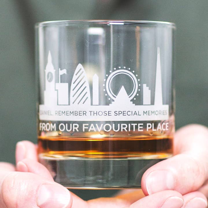 Personalised Skyline Tumbler for wholesale by Becky Broome