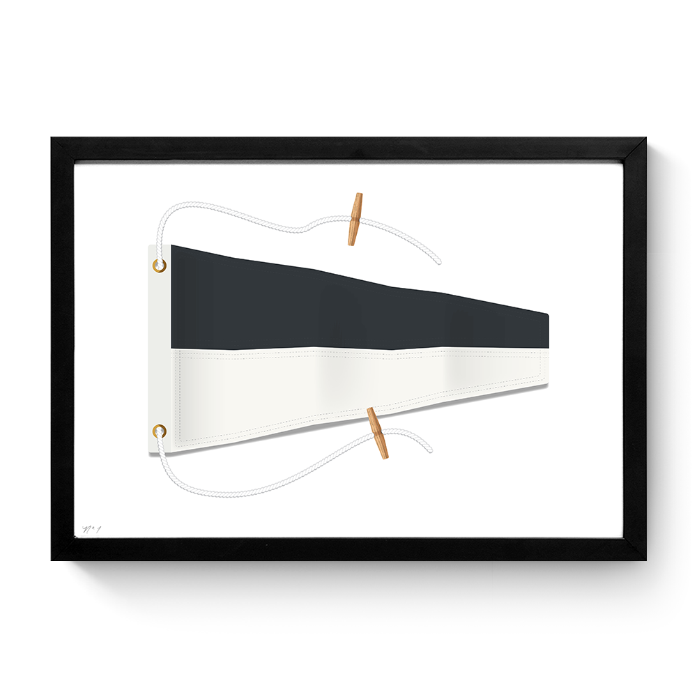 Roo Kee Roo - Wholesale Art Print - Nautical Flag VI Art Print2