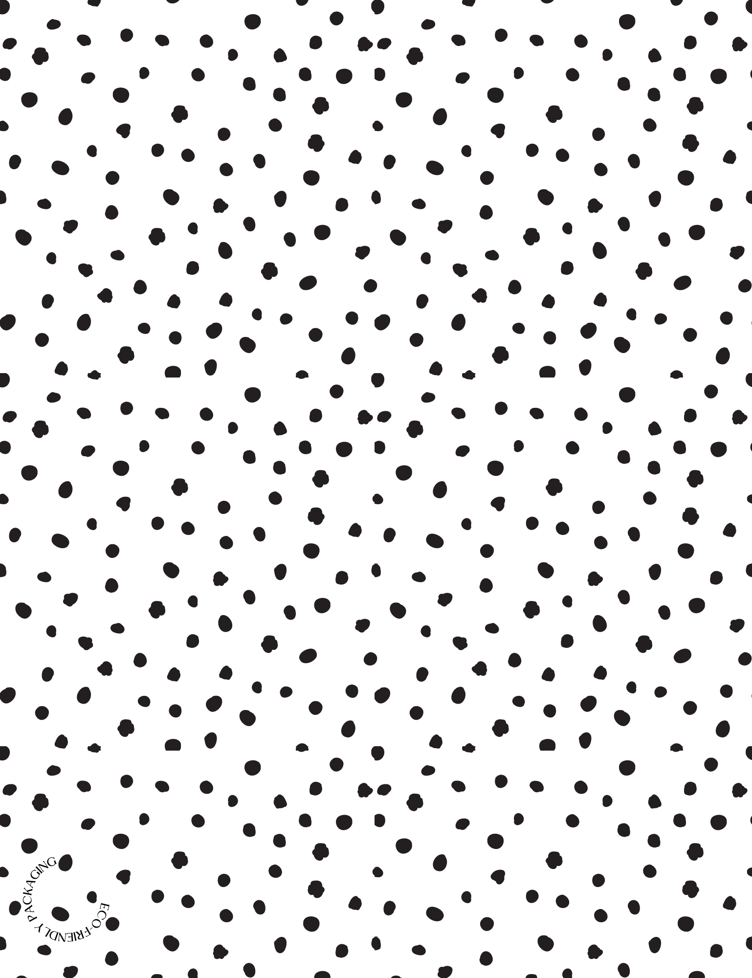 Small Biz Shipping Co - Wholesale Envelopes - 14.5" x 19" Poly Mailer - Black Polka Dot1