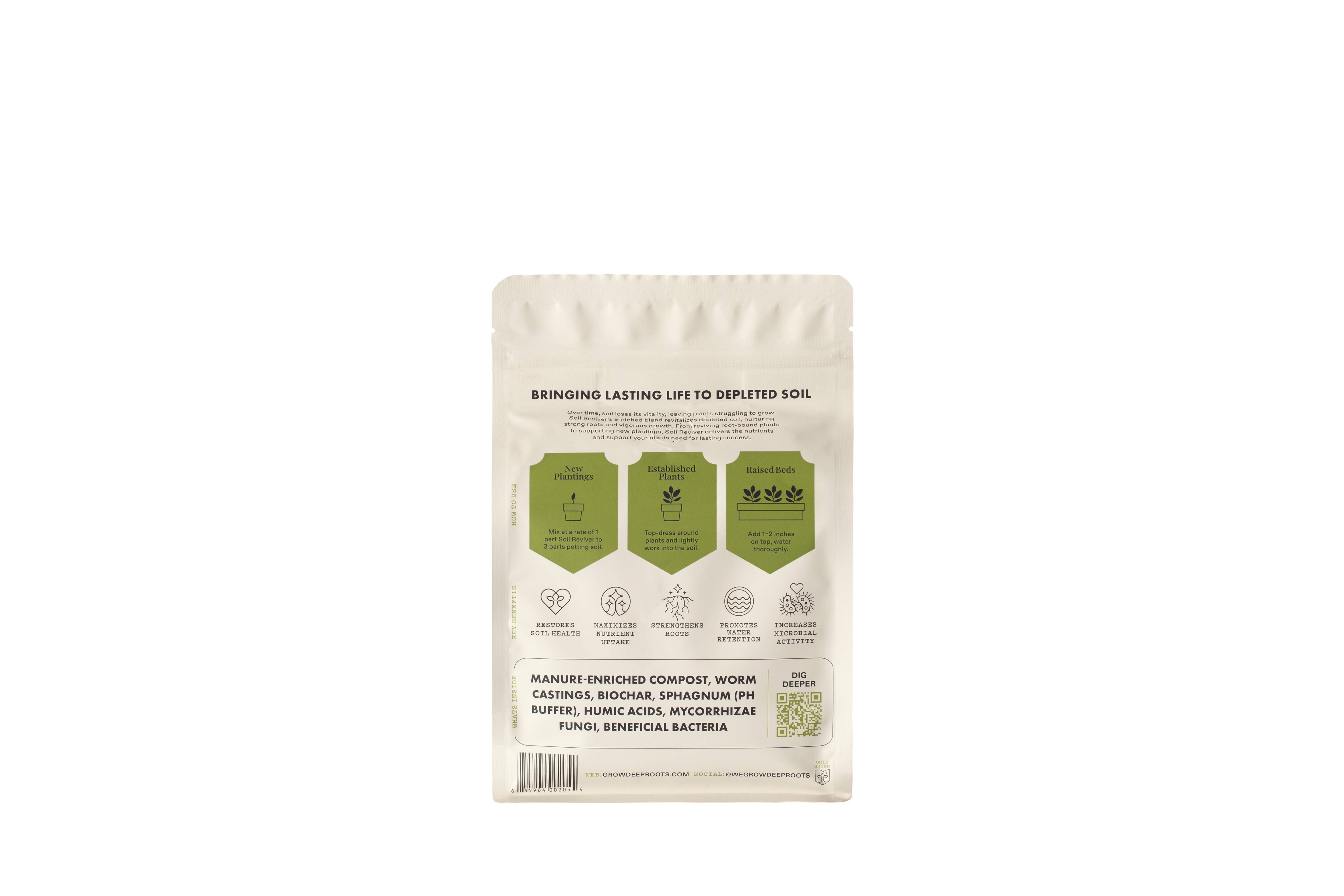 Deep Roots Living Soil - Wholesale Planting/Potting Soil - Small Bag Bundle7