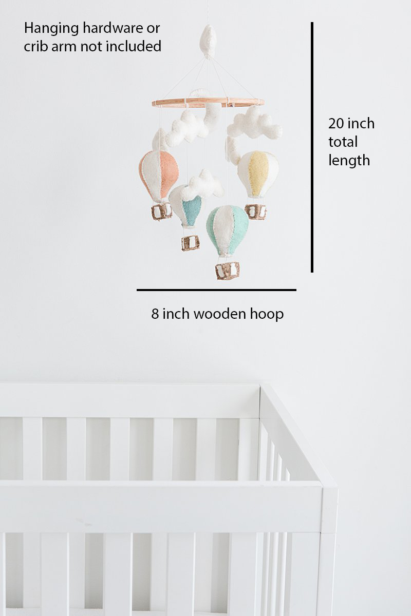 Nivas - Wholesale Baby Mobile - Hot Air Balloon Mobile3