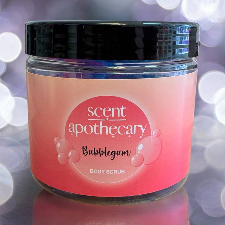 Bubblegum Body Scrub for wholesale by Scent Apothecary