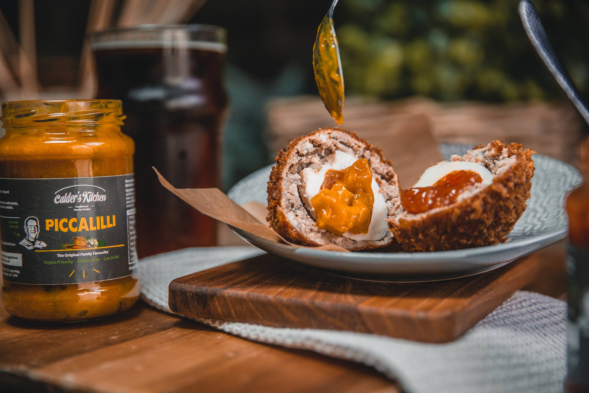 Calder's Kitchen - Wholesale Pickled Vegetables - Traditional Piccalilli Catering Pack, 2.3kg (Gluten Free)4