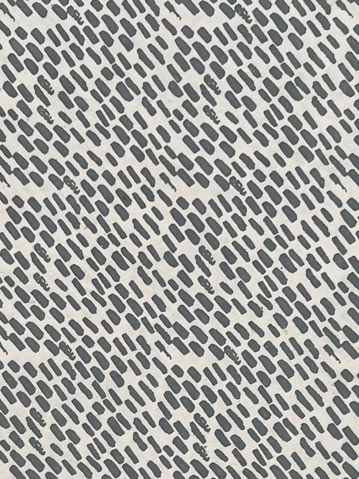 Brushstrokes, slate on cream for wholesale by Giftsland