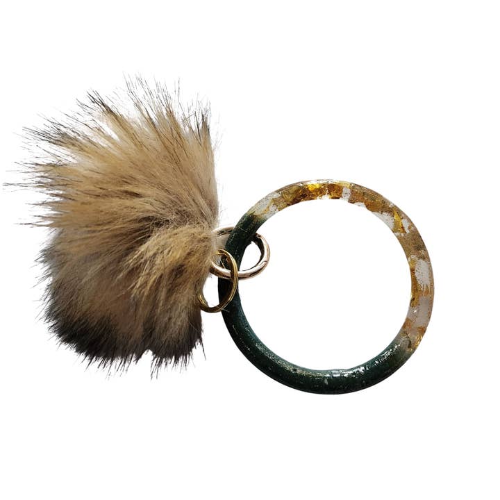 Wristlet keychain for wholesale by Blue Bourbon Designs