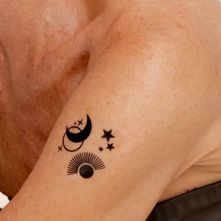 Barriere - Vente Supplément oral/vitamine - Lot de 6 patchs vitaminés Daily Defense - imprimé céleste noir6