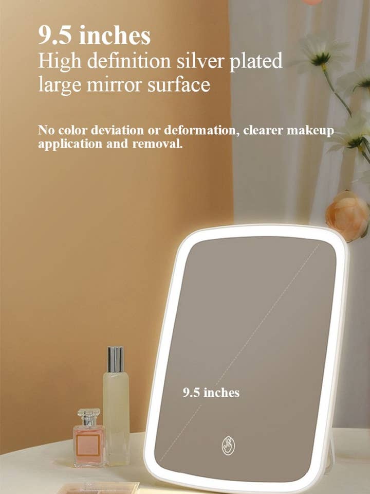 .1009 USB Rechargeable LED Vanity Mirror SI-25550 for wholesale by 42POPS