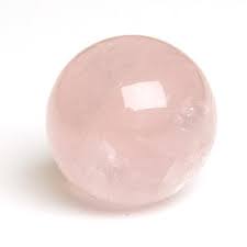 Rose Quartz Sphere - Stone of Love and the Heart - SH3 for wholesale by The Hare And The Moon