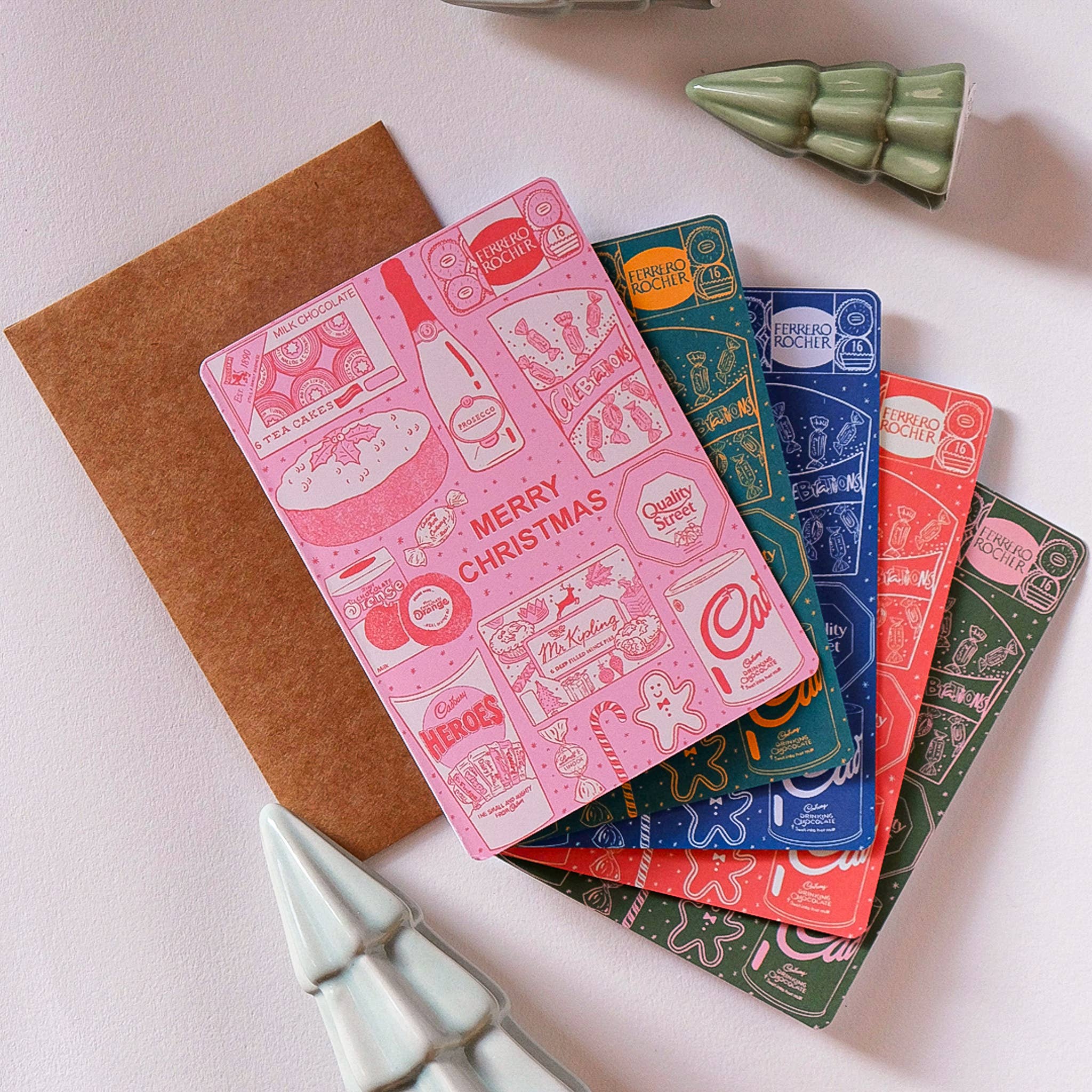 Sophie Carroll-Hunt - Wholesale Christmas Card - Food & Drink Christmas Cards5