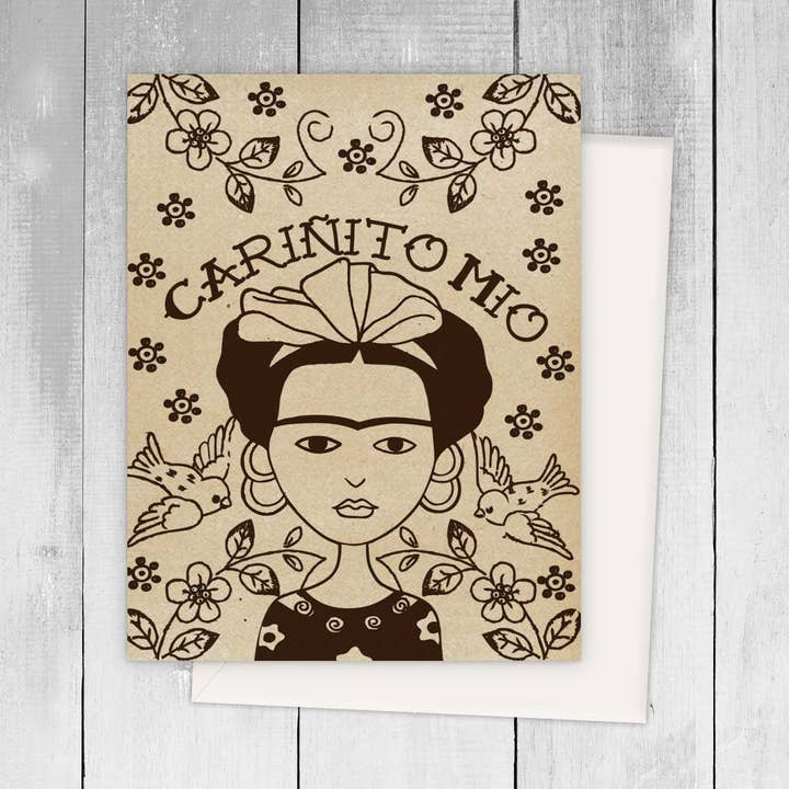 Viva Greetings - Venta al por mayor Tarjetas de amor - Tarjeta de felicitación española Cariñito Mío Frida0