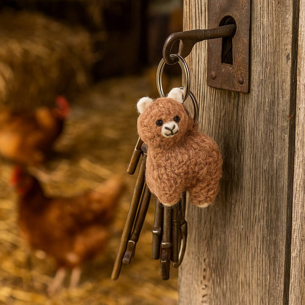 Felt So Good - Vente Porte-clés – unisexe - Porte-clés en feutre artisanal d’alpaga équitable