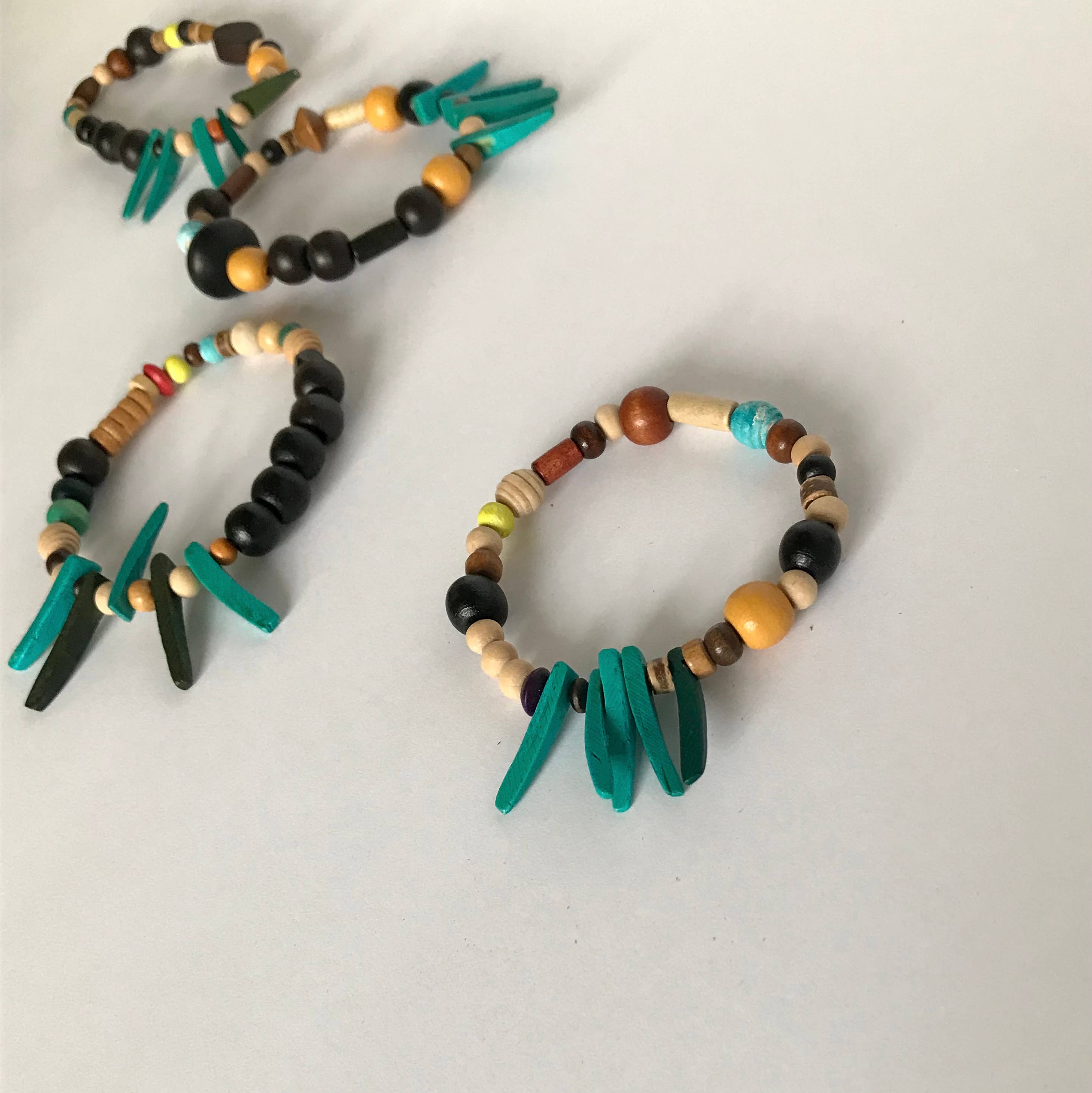 Mary Lindseth Art - Wholesale Beaded Bracelet - "Lilia" asymetrical beaded bracelet5