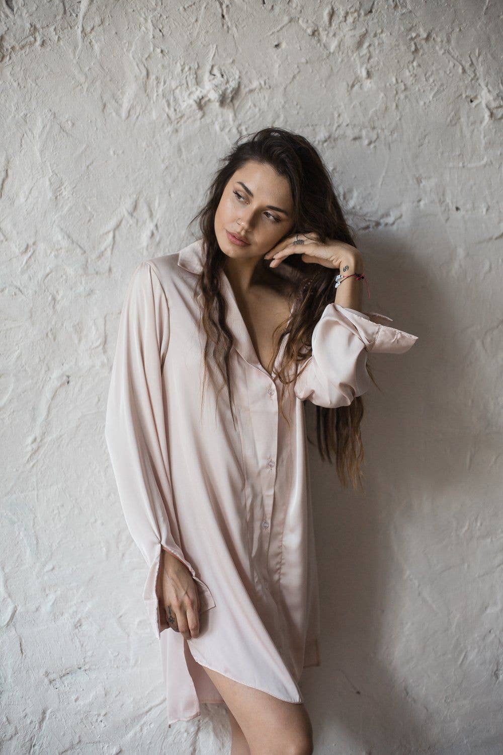 Angie's Showroom - Wholesale Button Down Shirt - Women's - Oversized Shirt15