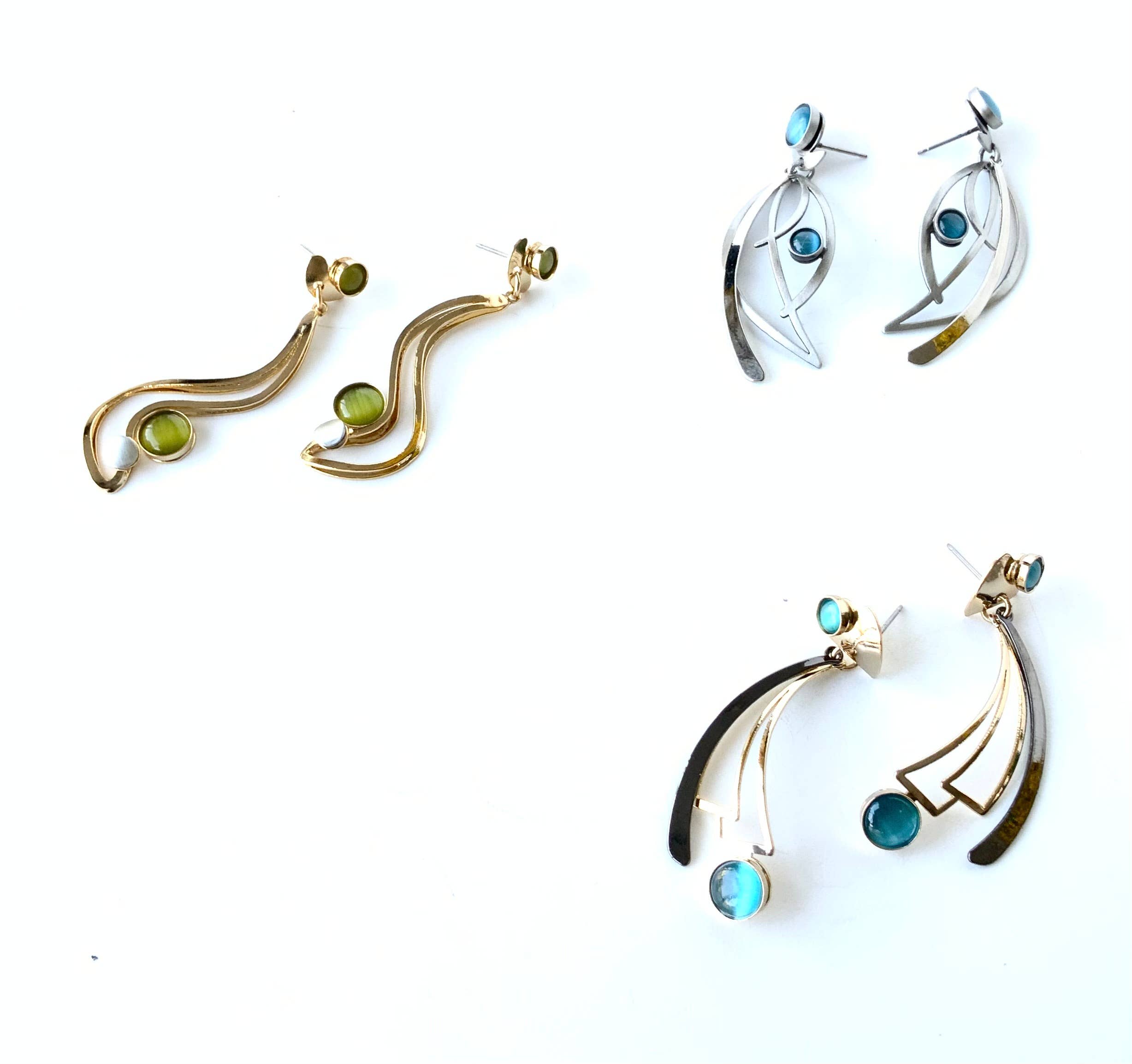 Christophe Poly / Crono Design - Wholesale Dangle Earrings - EARRINGS (Z) - Large Earrings14