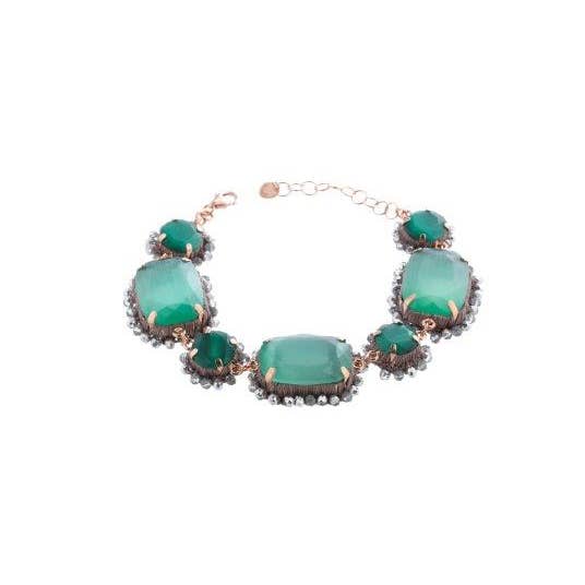 Bracelet With Bezels for wholesale by NotForAll