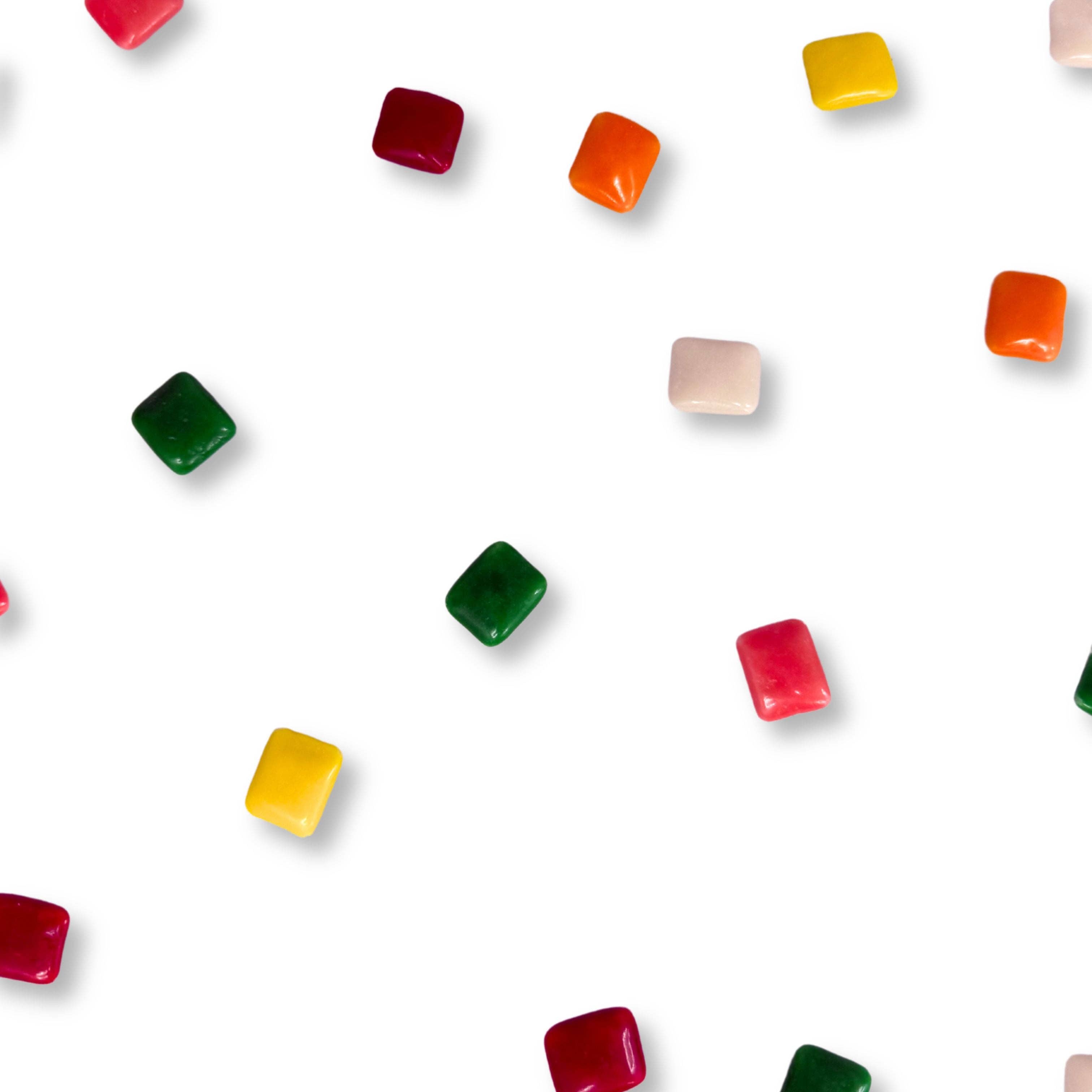 Candy In Bulk - Vente Chewing-gums - Double Bubble Chiclets Chewing Gum – Saveurs de Fruits Assortis – Sac Économique en Vrac1