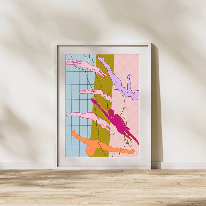 Hannah Via Art - Wholesale Kunstprint - Zwemmers Print1