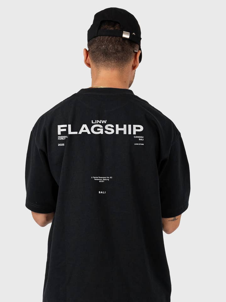 Flagship Box Tee Vol 2 - Black for wholesale by Lost In Nowhere