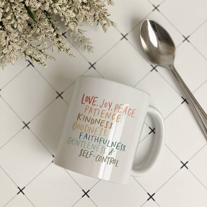 swaygirls - Wholesale Coffee Mug - Fruit of the Spirit mug | Christian coffee mug | Bible verse4