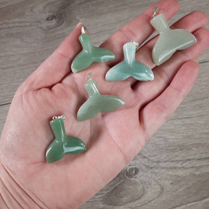Keystone Crystals - Wholesale Individual Charm/Pendant - Gemstone Mermaid and Whale Tail Pendants – Jewelry for Gift