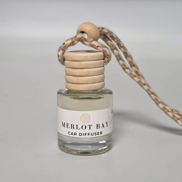 Merlot Bay | Car Diffuser | Freshener | Non-toxic | Vegan for wholesale by Perla López Baray