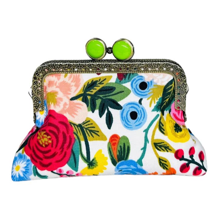 Kiki & Syds - Wholesale Clutch Bag - Women's - Kiki & Syds ON THE GO Credit Card Clutch-Garden Party Cream