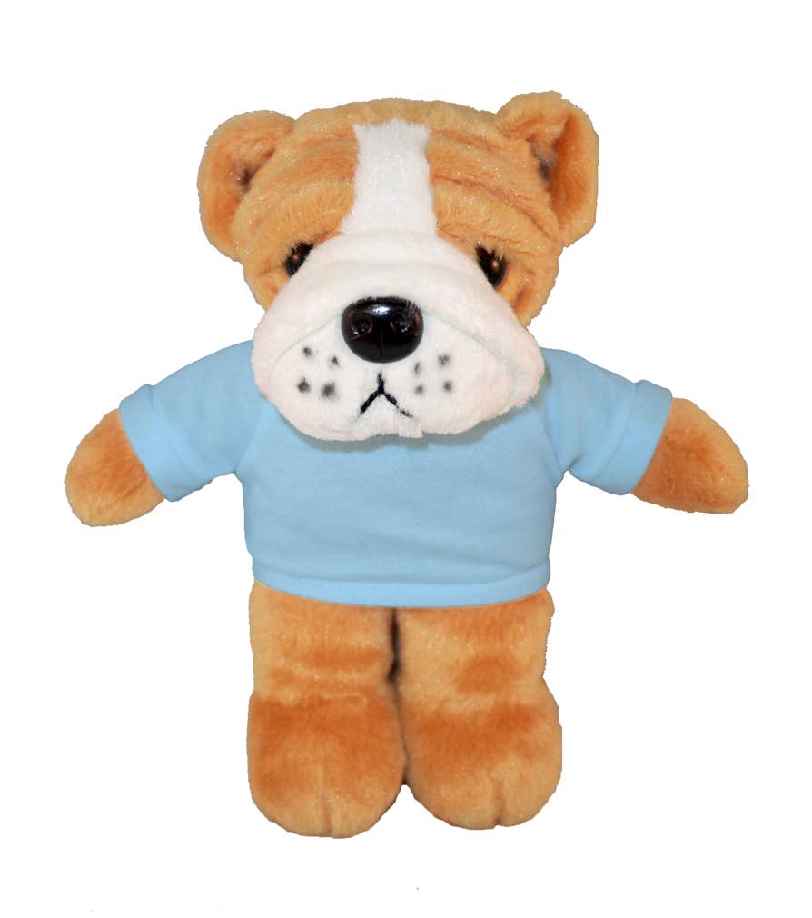 Plushland - Wholesale Stuffed/Plush Toy - Kids & Baby - Plush Bulldog Bean Bag animal 8"1