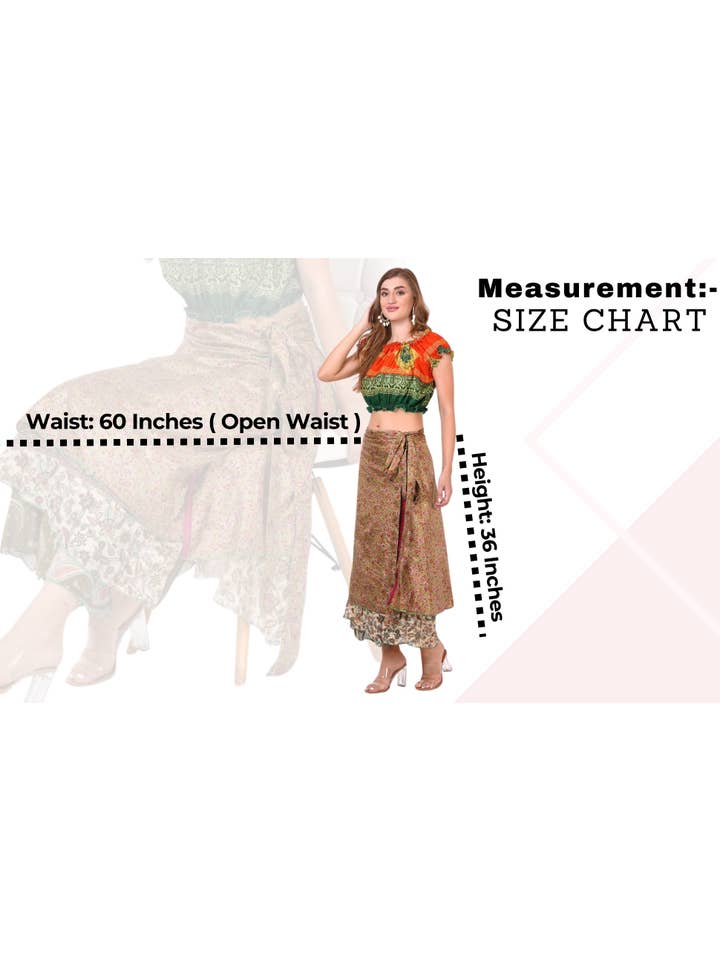 Wevez - Wholesale Skirt - Women's - Women Plus Size Magic Wrap Skirt Wholesale Mix lot BeachWear5