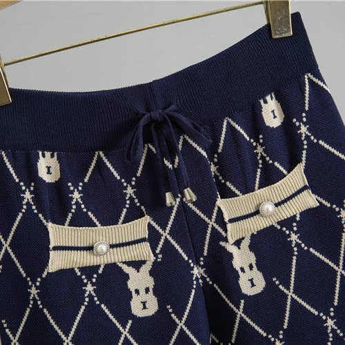 Marayn - Wholesale Top & Pant Set (NOT Loungewear) - Women's - Chic Knit Set 2025 Fall Fashion WideLeg Pants14