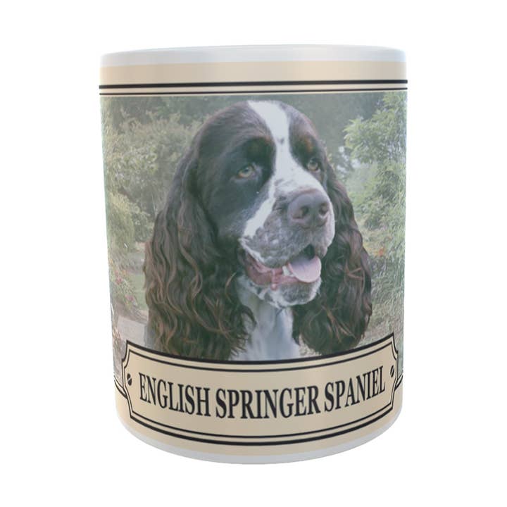 English Springer Spaniel Dog Breed Mug – Sleek and Durable for wholesale by Ashbys Wholesale LTD