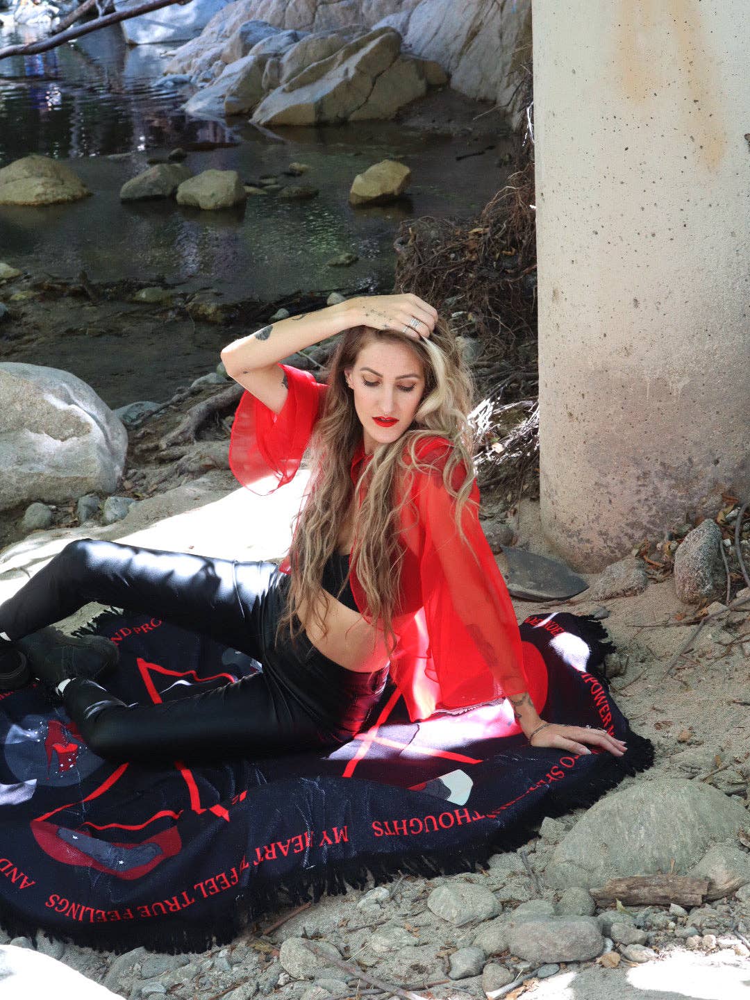 Lady Moon Co.® - Wholesale Beach Towel - Lilith Traveling Spell Space5