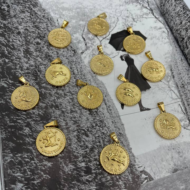 Zodiac Signs Charms for wholesale by E ACCESORIES JEWERLY