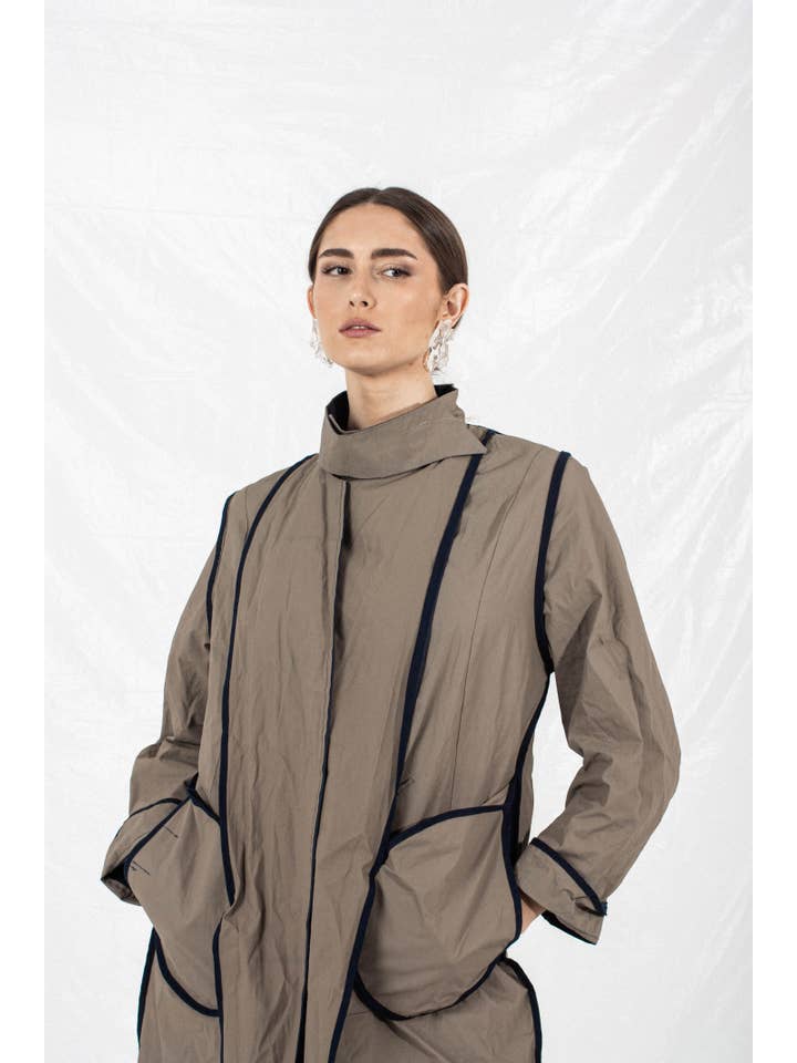 BIAAF - Wholesale Trench Coat - Women's - REVERSIBLE TRENCH COAT17