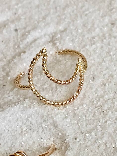 Halve maan ring voor wholesale door Amethyst & Ash