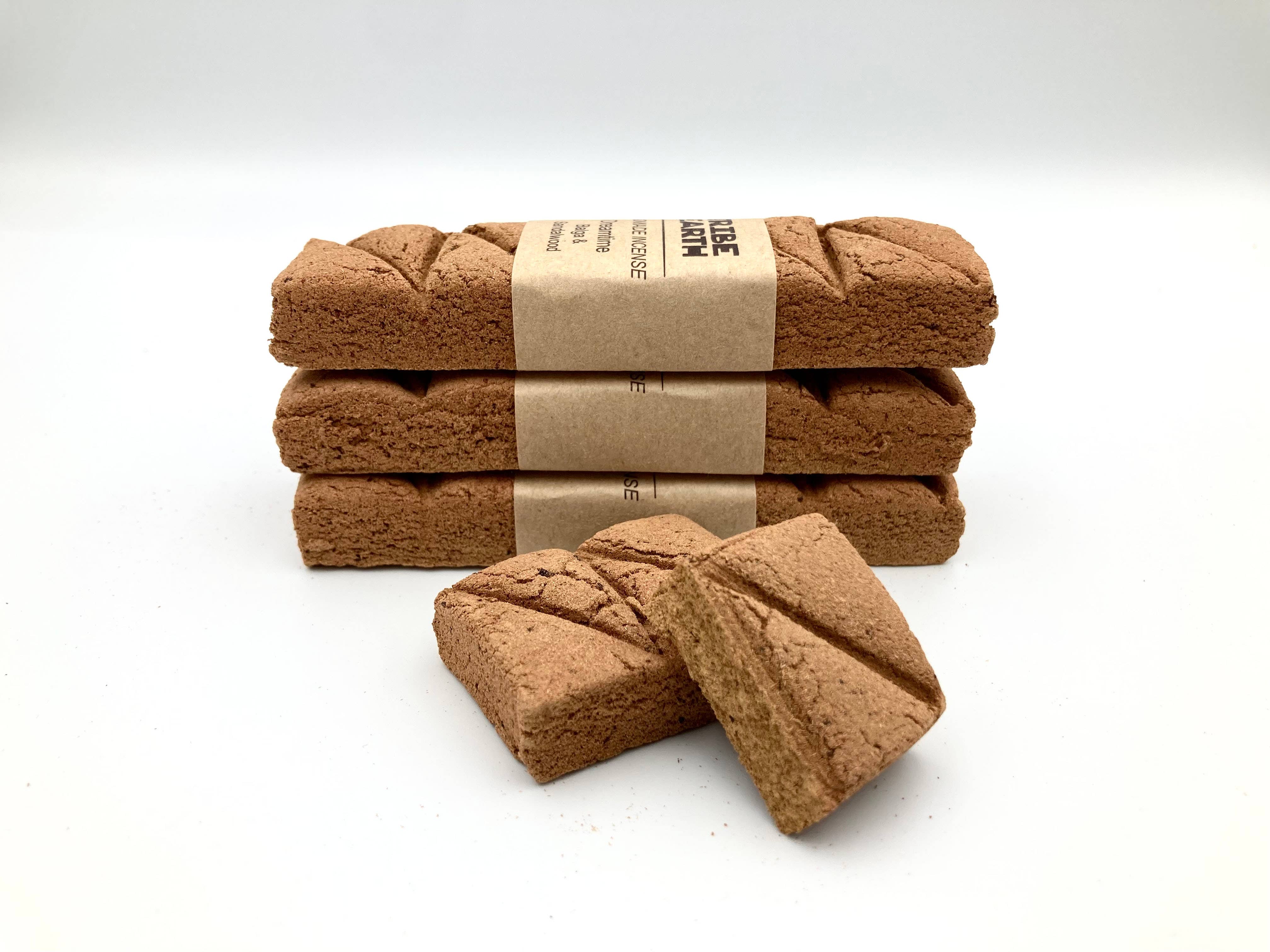 Tribe Earth Incense - Venta al por mayor Incienso - Tablones de incienso Dreamtime de sándalo y balga hechos a mano2