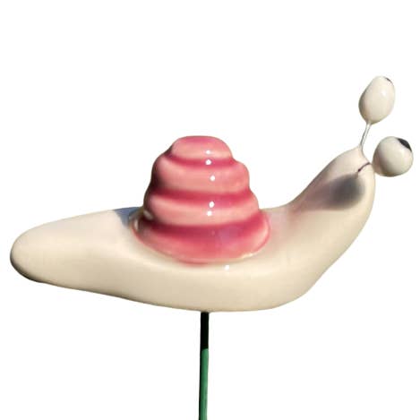 Pannonhem AB. - Wholesale Garden/Lawn Stake - Ceramic Snail,Plant stake,Snail on stem5