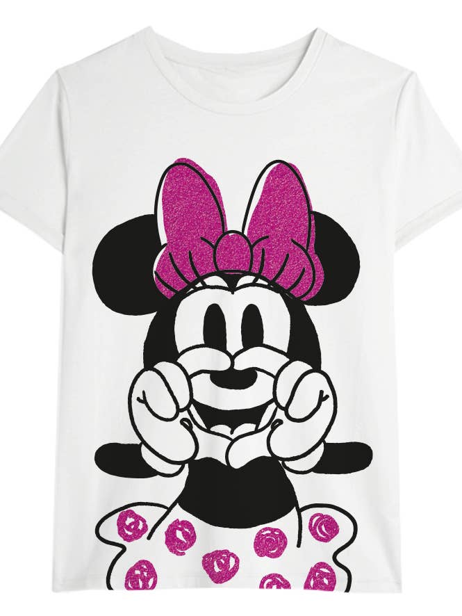TSHIRT MINNIE per la vendita all'ingrosso da parte di POPBUSTERS