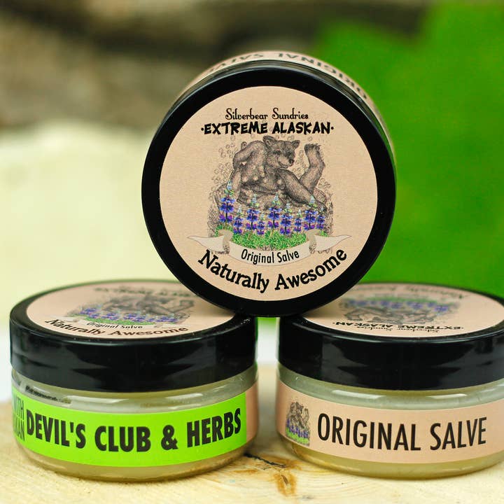 Extreme Alaskan Original Devil's Club Salve for wholesale by Silverbear Sundries