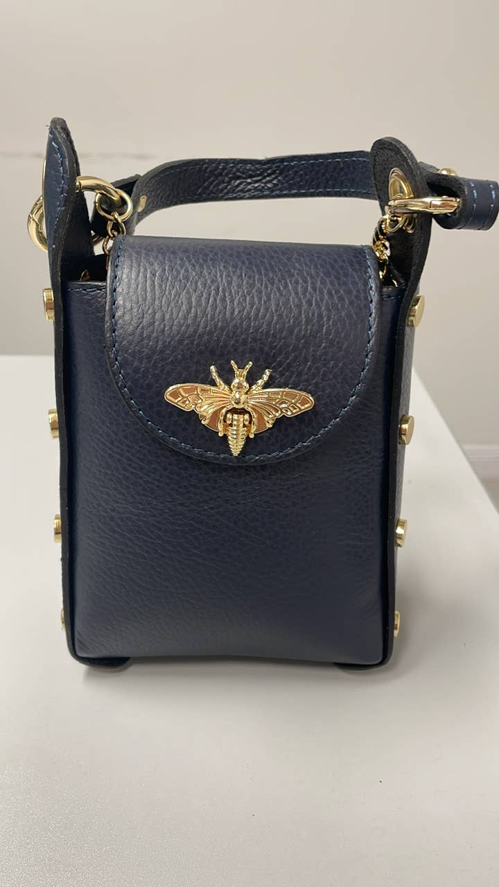 JIJOU CAPRI – bolsa tiracolo - Mulher por atacado – Capela de Abelha Couro Celular Mala Cruzada JIJOU CAPRI0