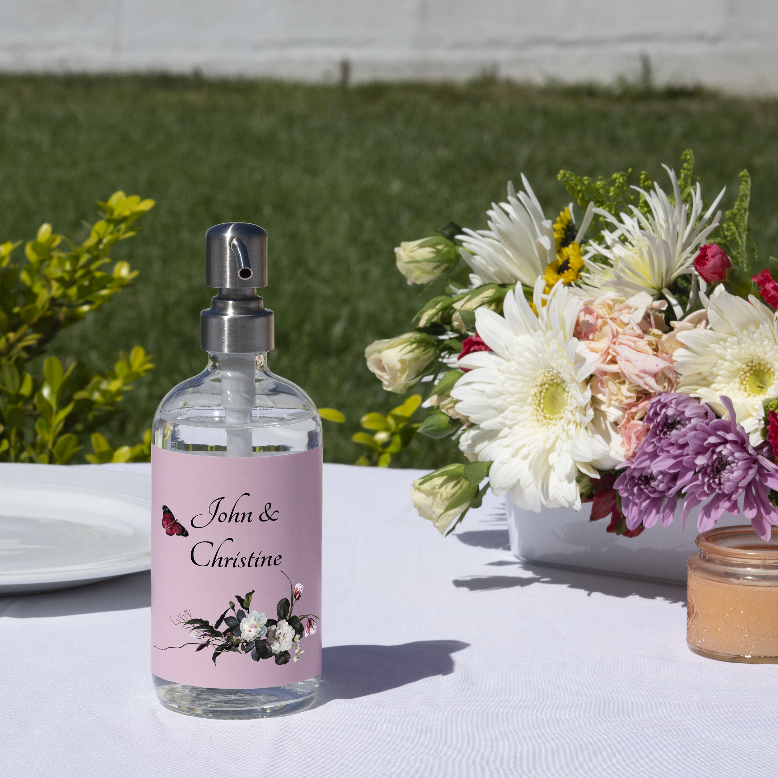 Artanis Home - Wholesale Soap Dispenser - Fully Customizable Amber Glass Soap Dispenser4