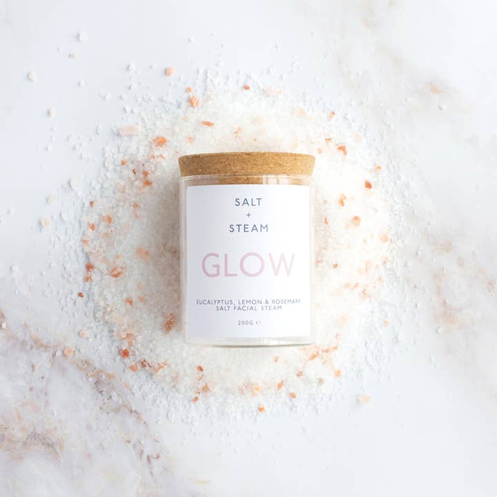 Salt + Steam - Wholesale Facial Steam - Glow - Eucalyptus, Lemon & Rosemary Facial Steam 50g & 200g