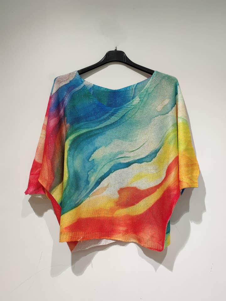 multicoloured YESS PRINT PE25 rainbow sky brilliant - pack 5 for wholesale on Faire