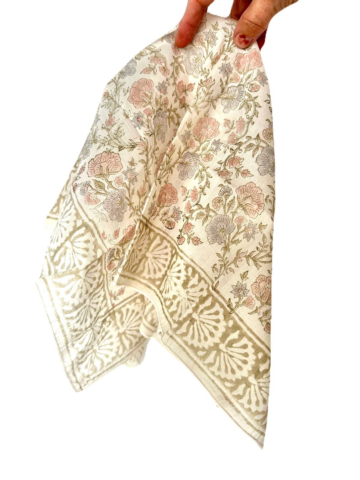 BLOCK PRINT BANDANA - MAUKA PALES COLLECTION for wholesale on Faire1