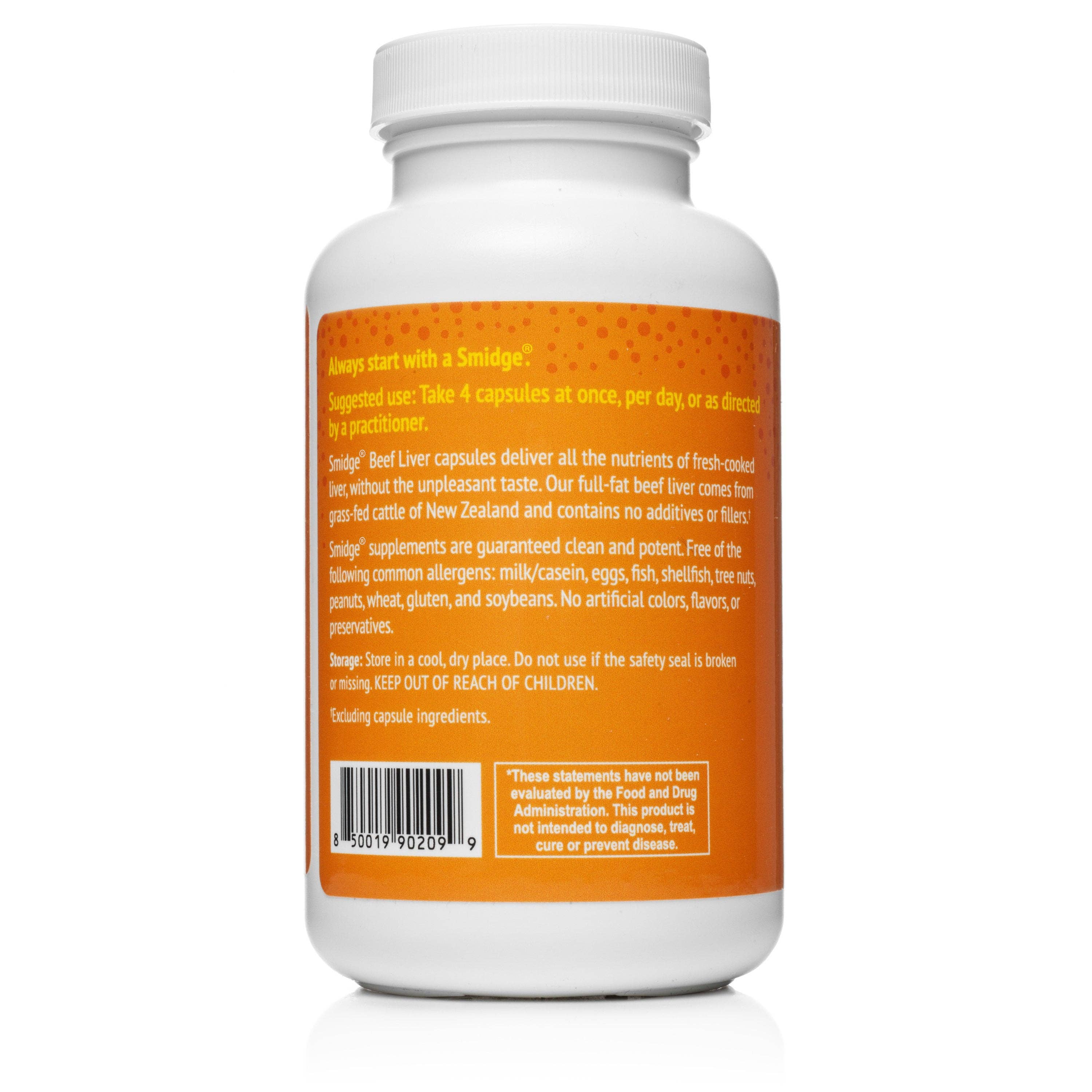 Smidge - Wholesale Oral Supplement/Vitamin - Beef Liver1