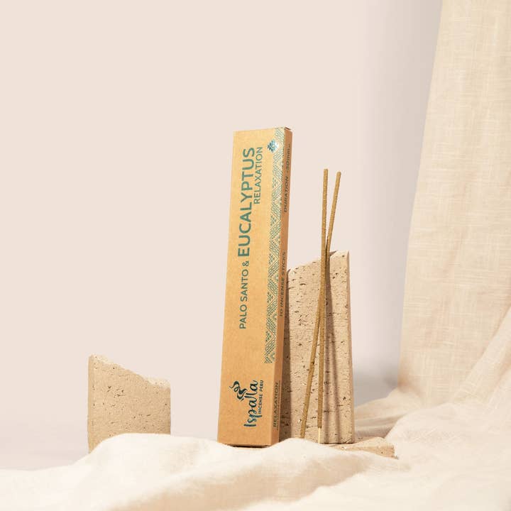 Palo Santo & Eucalyptus Incense Sticks for wholesale by Haus of Incense
