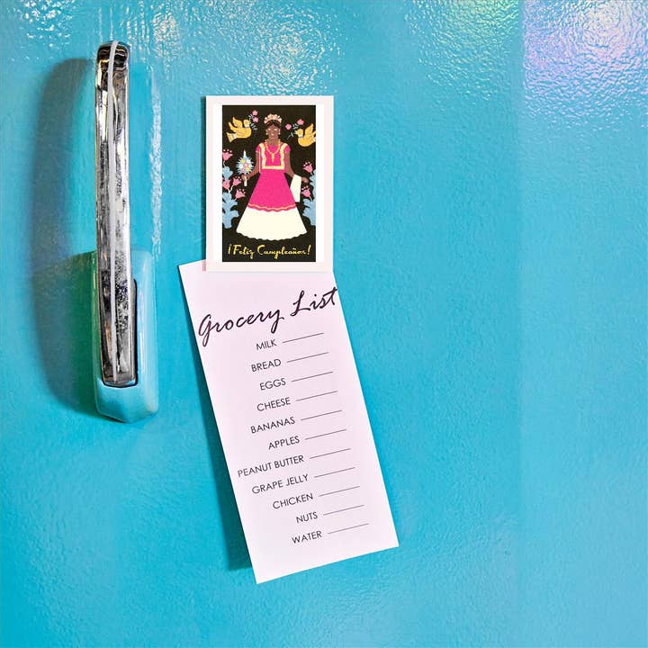 Found Image Press - Wholesale Magnet - Magnet HB-343 Feliz Cumpleanos, China Poblana1