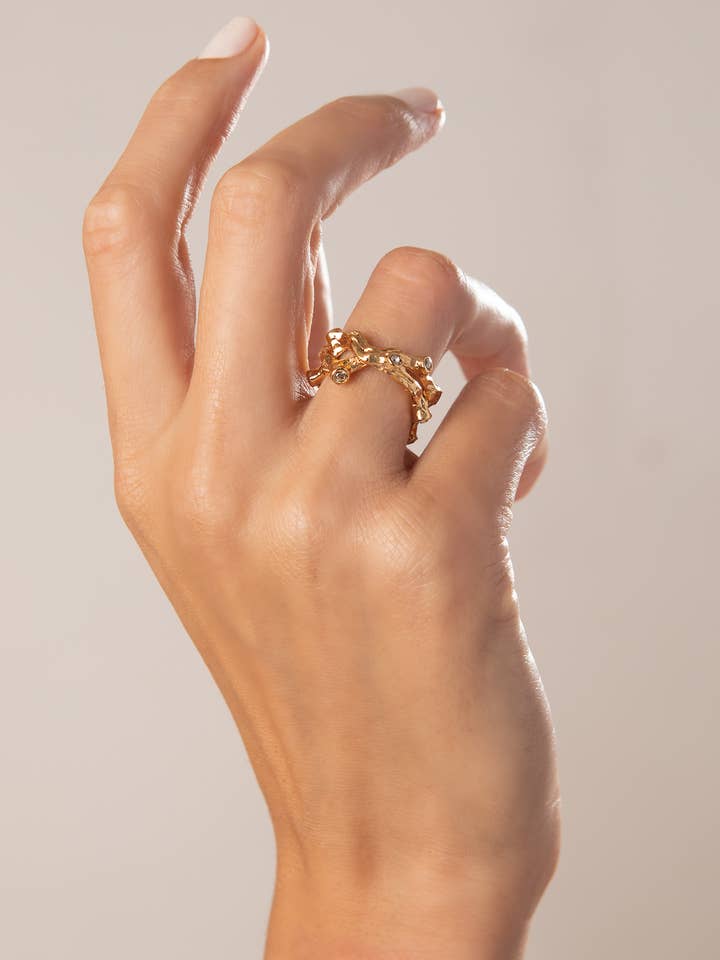 Anel Ramage por atacado de ENEIDE