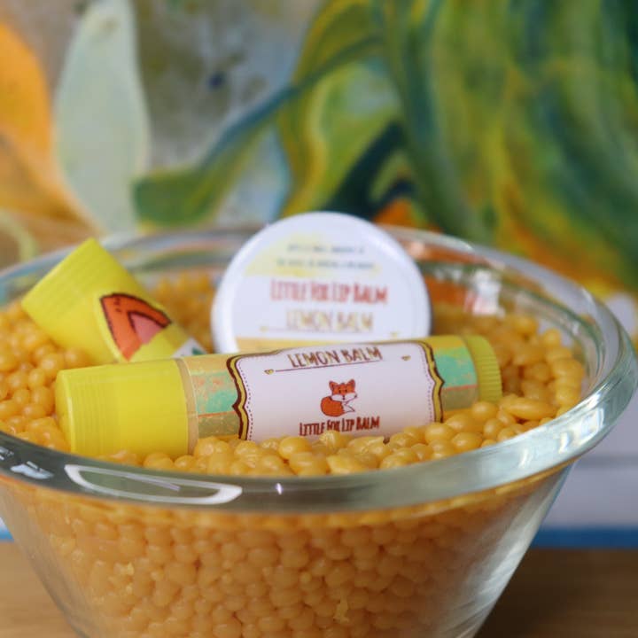 Lemon Balm Tinted for wholesale by Little Fox Lip Balm