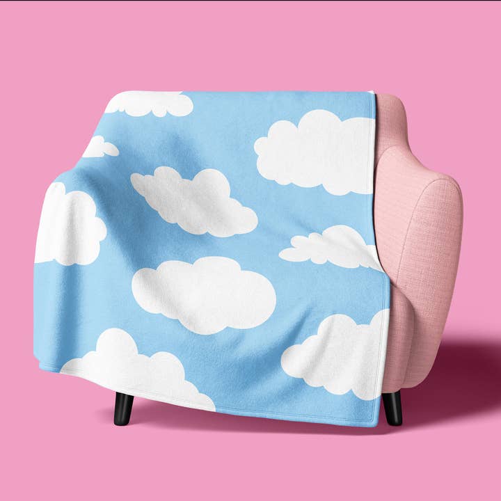 OVERSIZED CLOUDS BLANKET for wholesale by Oh So Daisy