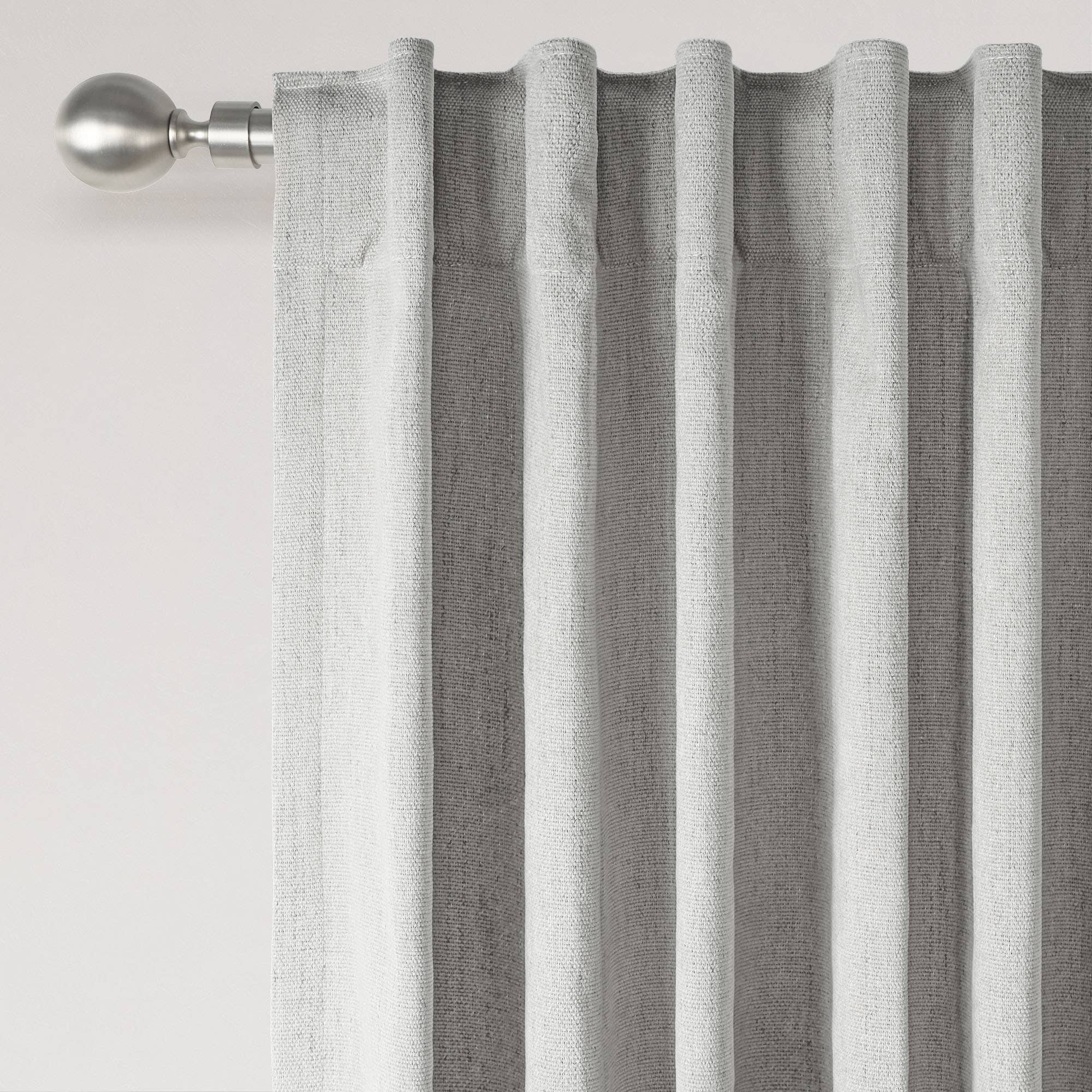 Awesome Home - Wholesale Curtain - Chenille Blackout Back Tab Curtains Pair, 2 Panels16